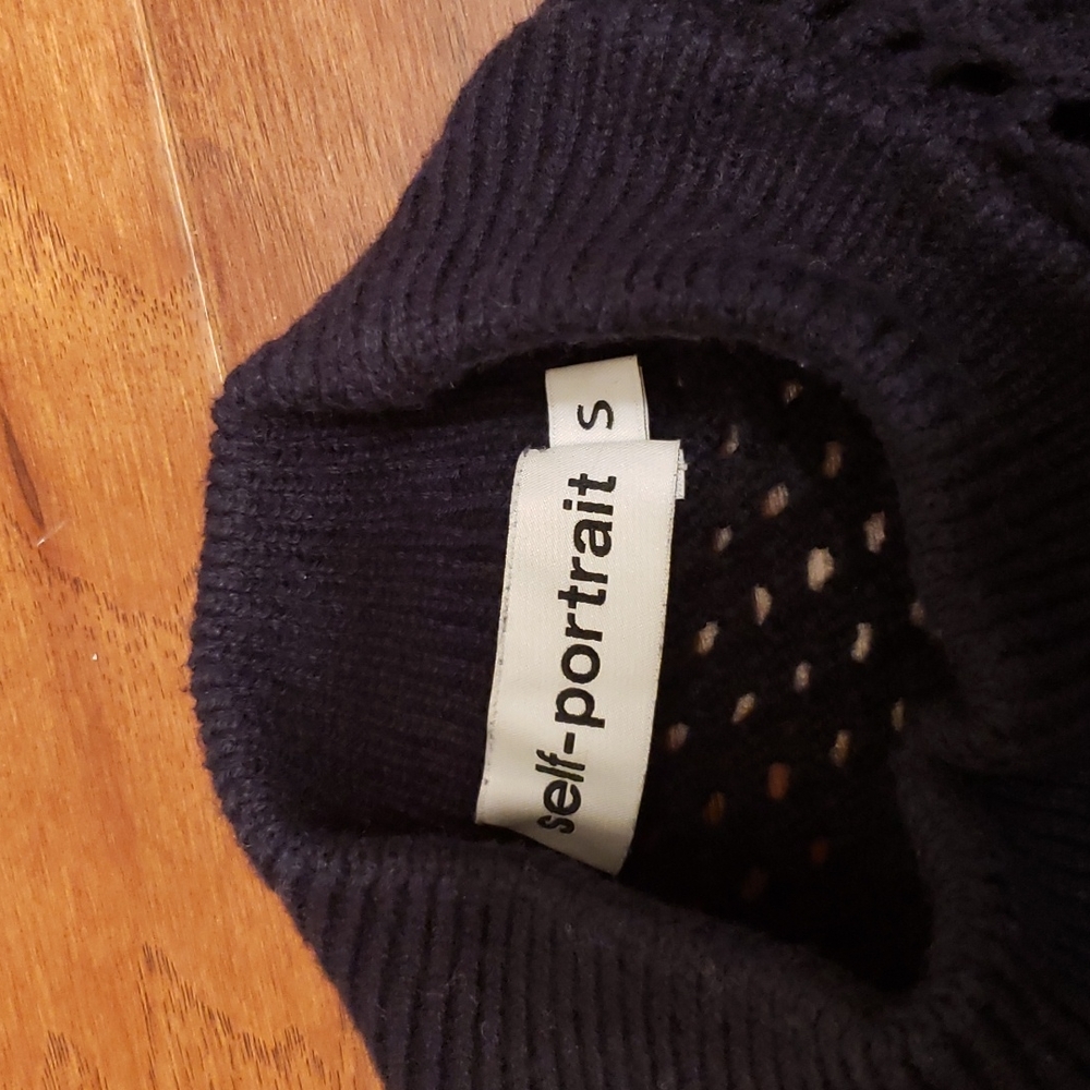 Self-Portrait Ruffled Sweater - Picture 5 of 6